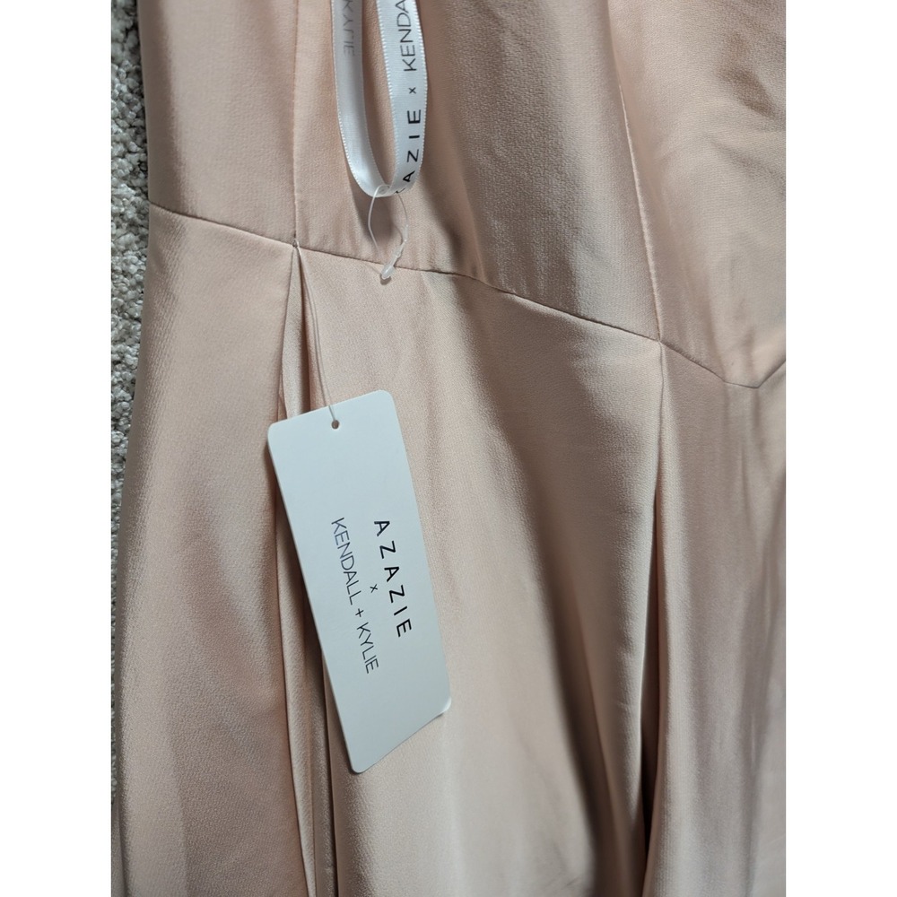 Azazie Kendall + Kyle Wedding Dress Length 63" Dress A14 Rose NWT - Picture 2 of 9